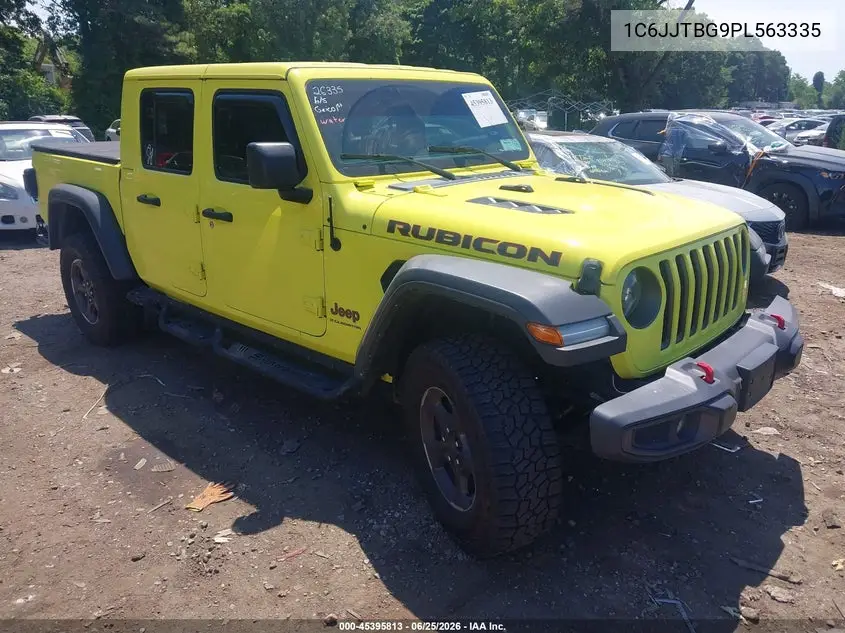 2023 Jeep Gladiator Rubicon 4X4 VIN: 1C6JJTBG9PL563335 Lot: 45395813