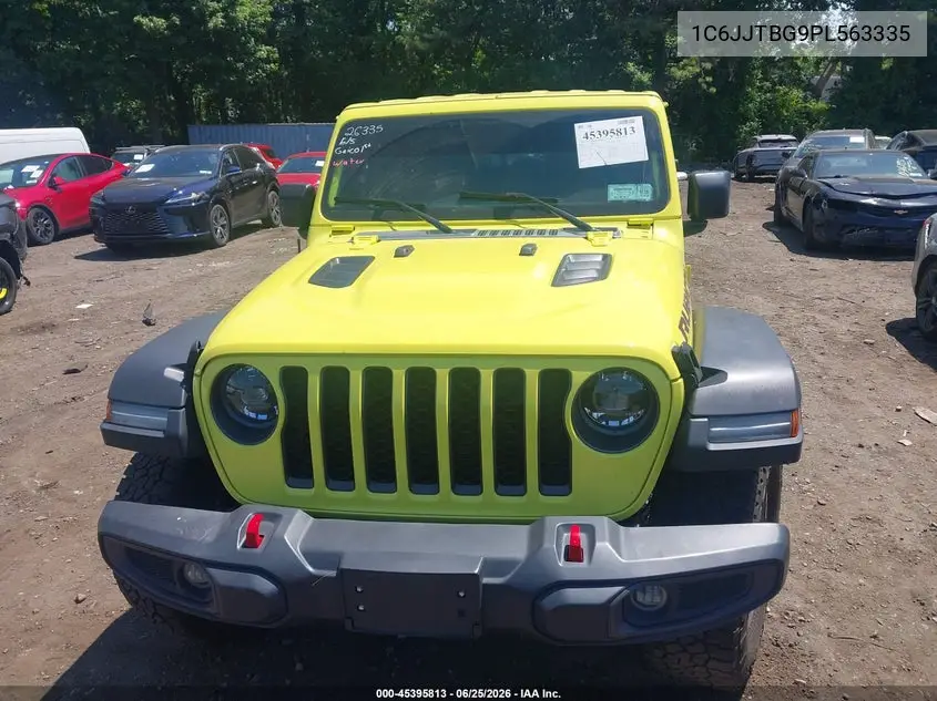2023 Jeep Gladiator Rubicon 4X4 VIN: 1C6JJTBG9PL563335 Lot: 45395813