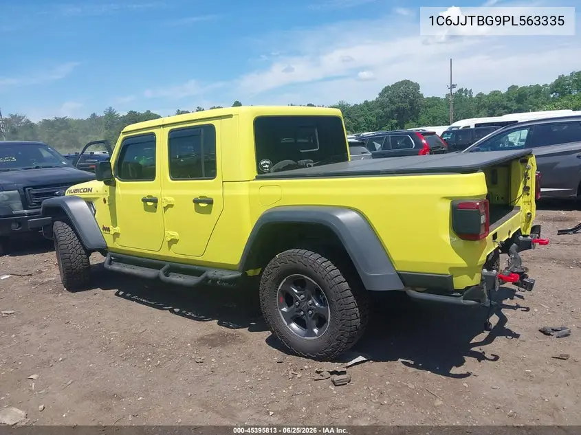 2023 Jeep Gladiator Rubicon 4X4 VIN: 1C6JJTBG9PL563335 Lot: 45395813
