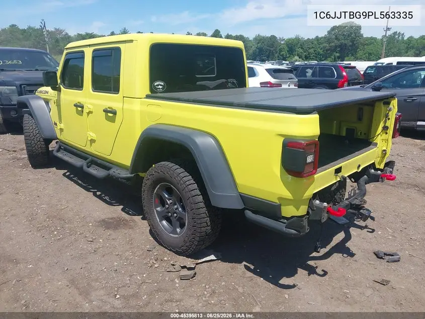 2023 Jeep Gladiator Rubicon 4X4 VIN: 1C6JJTBG9PL563335 Lot: 45395813