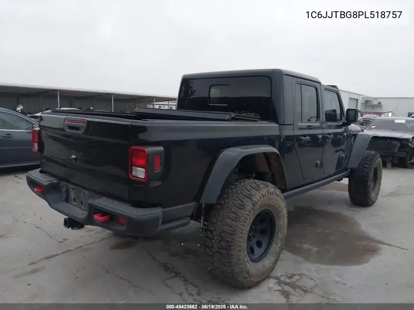 2023 Jeep Gladiator Rubicon 4X4 VIN: 1C6JJTBG8PL518757 Lot: 45423662
