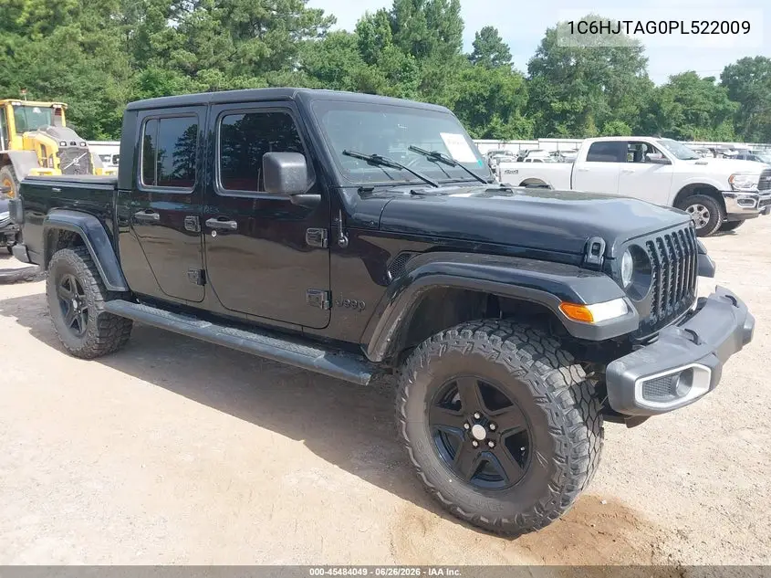 2023 Jeep Gladiator Sport S 4X4 VIN: 1C6HJTAG0PL522009 Lot: 45484049