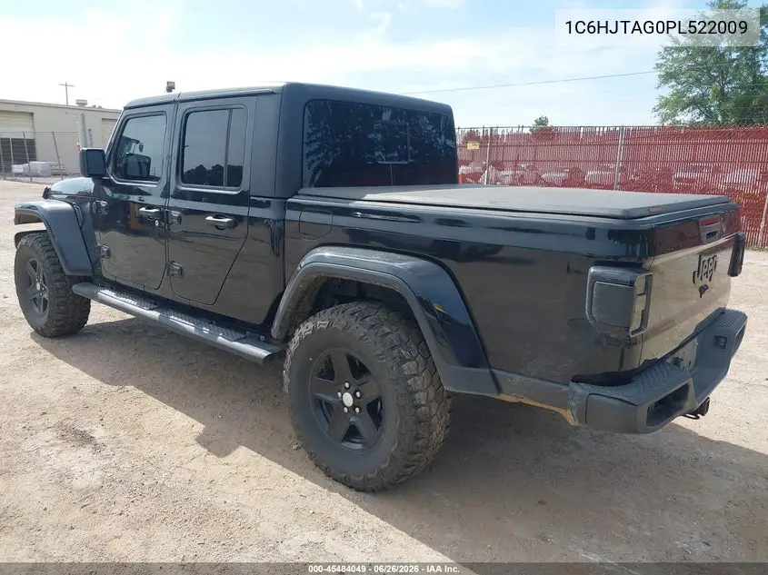 2023 Jeep Gladiator Sport S 4X4 VIN: 1C6HJTAG0PL522009 Lot: 45484049