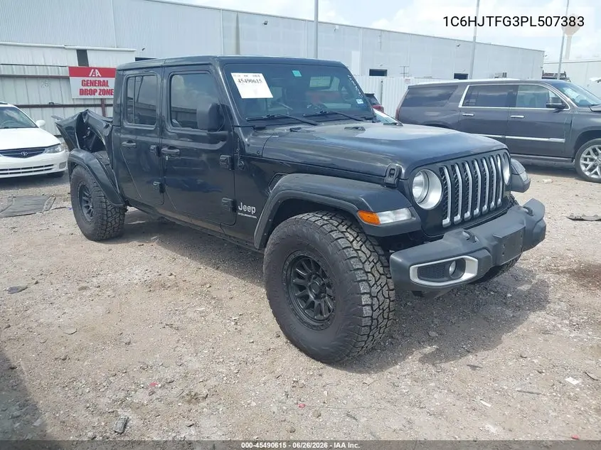 2023 Jeep Gladiator Overland 4X4 VIN: 1C6HJTFG3PL507383 Lot: 45490615