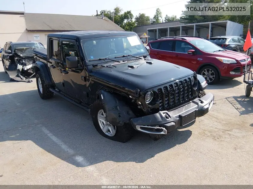 2023 Jeep Gladiator Sport S 4X4 VIN: 1C6JJTAG2PL532025 Lot: 45498731