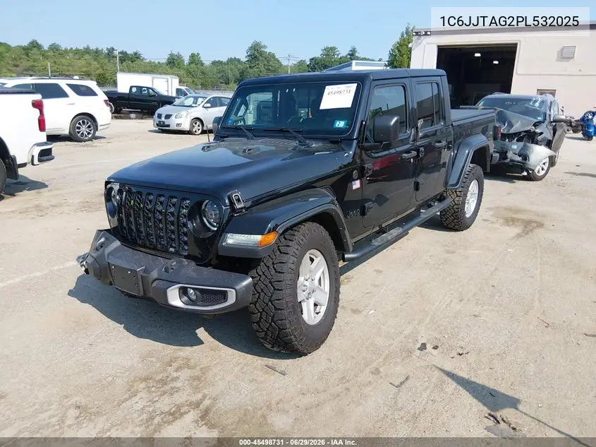 2023 Jeep Gladiator Sport S 4X4 VIN: 1C6JJTAG2PL532025 Lot: 45498731