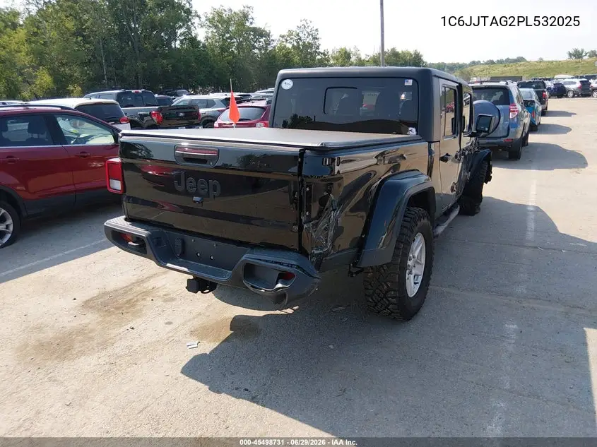 2023 Jeep Gladiator Sport S 4X4 VIN: 1C6JJTAG2PL532025 Lot: 45498731