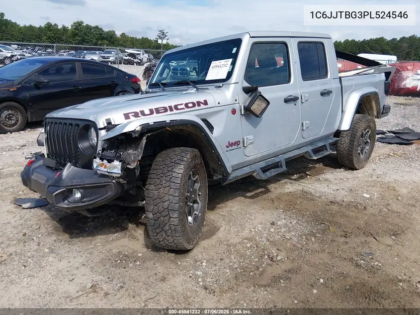 2023 Jeep Gladiator Rubicon 4X4 VIN: 1C6JJTBG3PL524546 Lot: 45541232
