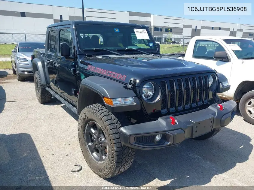 2023 Jeep Gladiator Rubicon 4X4 VIN: 1C6JJTBG5PL536908 Lot: 45541294