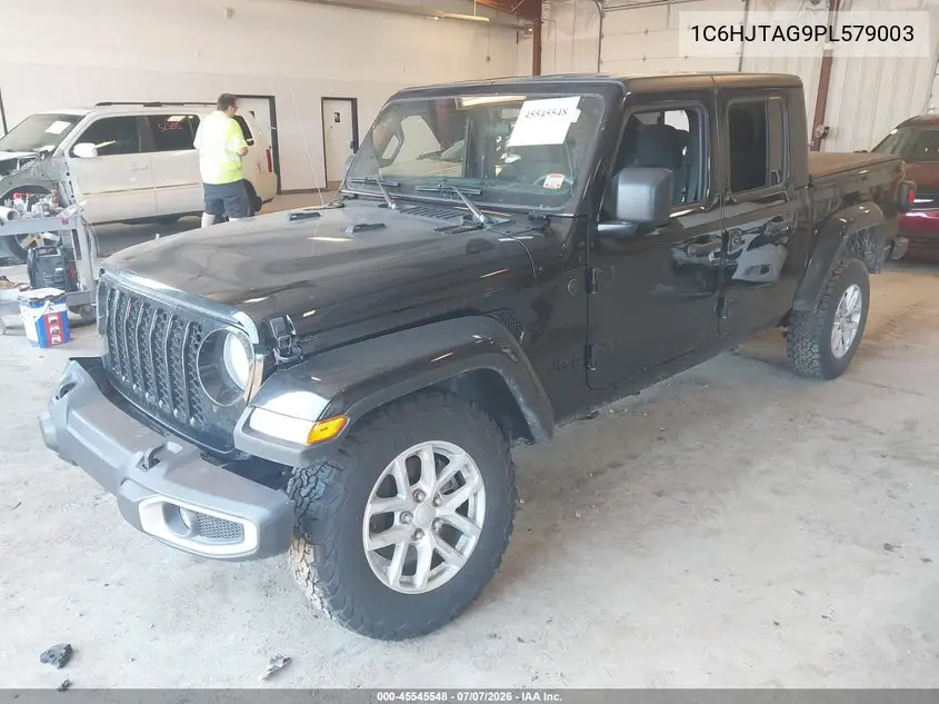 2023 Jeep Gladiator Sport S 4X4 VIN: 1C6HJTAG9PL579003 Lot: 45545548