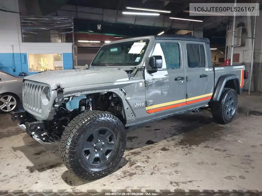 2023 Jeep Gladiator Mojave 4X4 VIN: 1C6JJTEG0PL526167 Lot: 45573139