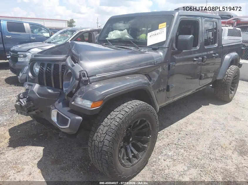 2023 Jeep Gladiator Sport S 4X4 VIN: 1C6HJTAG8PL519472 Lot: 45584527