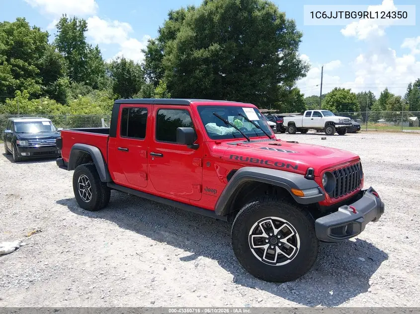 2024 Jeep Gladiator Rubicon VIN: 1C6JJTBG9RL124350 Lot: 45350716