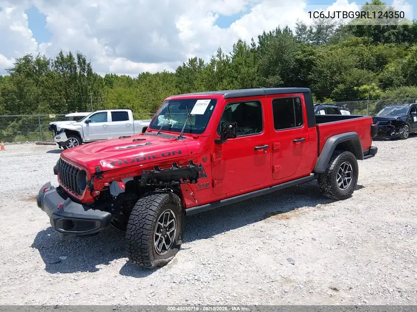 2024 Jeep Gladiator Rubicon VIN: 1C6JJTBG9RL124350 Lot: 45350716