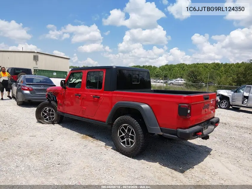 2024 Jeep Gladiator Rubicon VIN: 1C6JJTBG9RL124350 Lot: 45350716