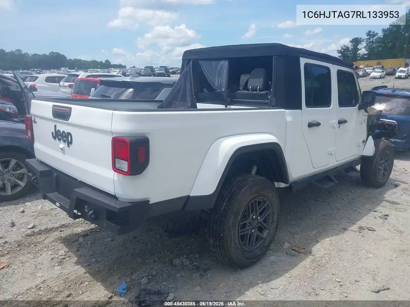 2024 Jeep Gladiator Sport S VIN: 1C6HJTAG7RL133953 Lot: 45430385