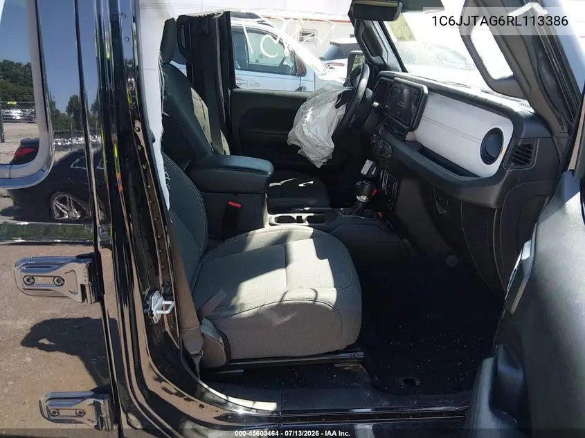 2024 Jeep Gladiator Sport S VIN: 1C6JJTAG6RL113386 Lot: 45603464