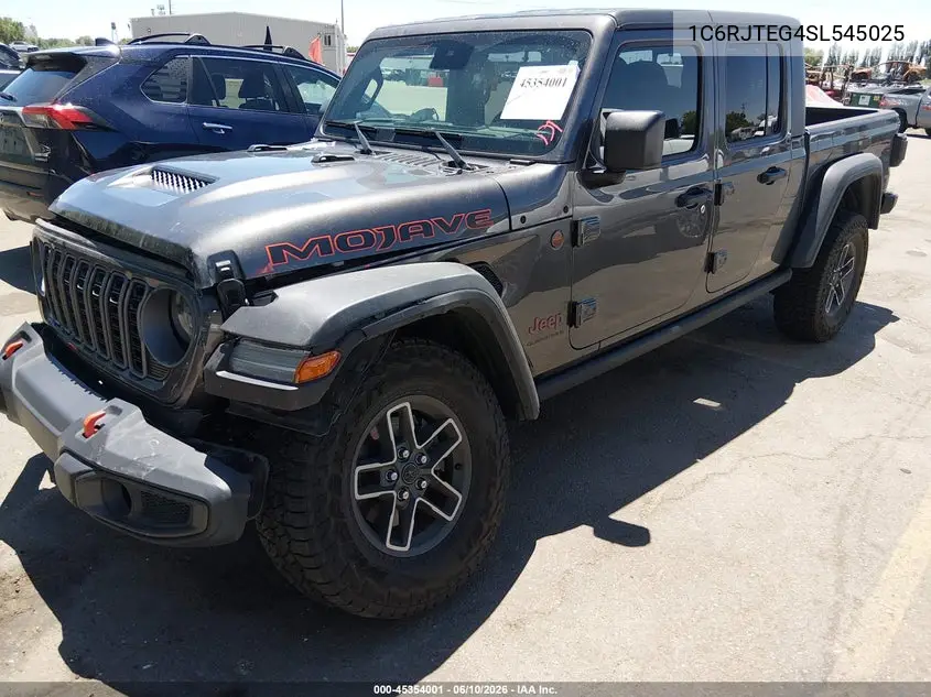 2025 Jeep Gladiator Mojave 4X4 VIN: 1C6RJTEG4SL545025 Lot: 45354001