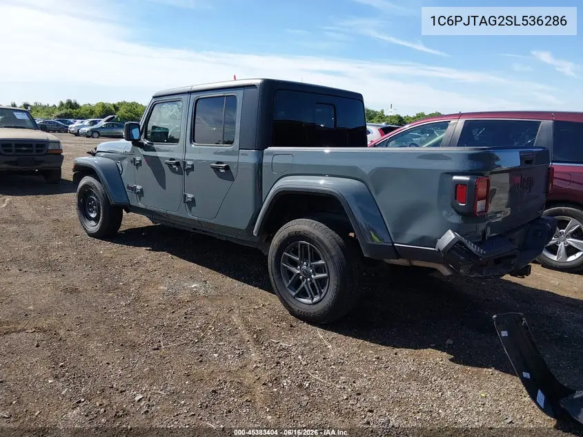 2025 Jeep Gladiator Sport S VIN: 1C6PJTAG2SL536286 Lot: 45383404