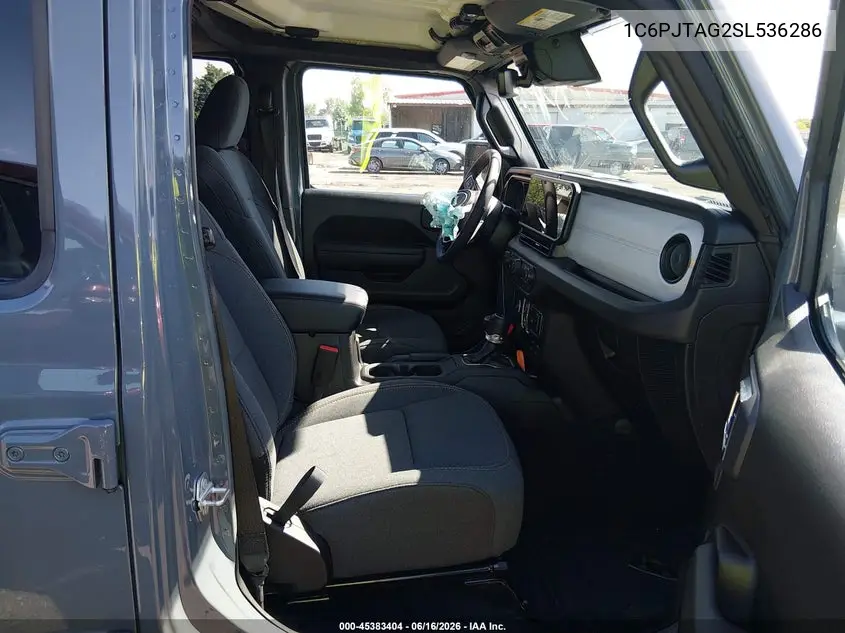 2025 Jeep Gladiator Sport S VIN: 1C6PJTAG2SL536286 Lot: 45383404