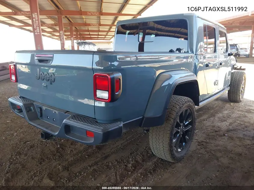 2025 Jeep Gladiator Nighthawk VIN: 1C6PJTAGXSL511992 Lot: 45395555