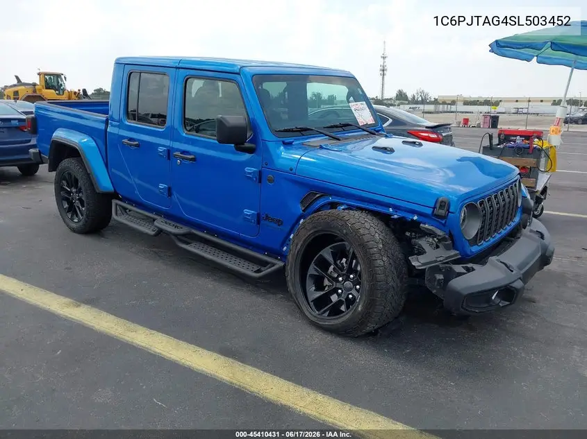 2025 Jeep Gladiator Nighthawk VIN: 1C6PJTAG4SL503452 Lot: 45410431