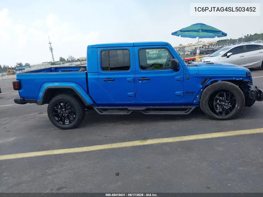 2025 Jeep Gladiator Nighthawk VIN: 1C6PJTAG4SL503452 Lot: 45410431