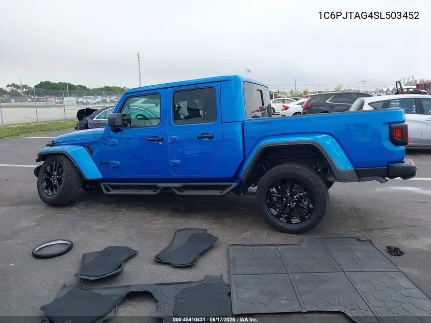 2025 Jeep Gladiator Nighthawk VIN: 1C6PJTAG4SL503452 Lot: 45410431