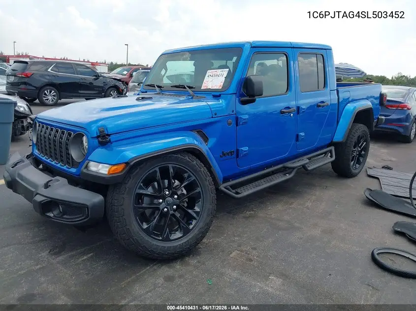 2025 Jeep Gladiator Nighthawk VIN: 1C6PJTAG4SL503452 Lot: 45410431