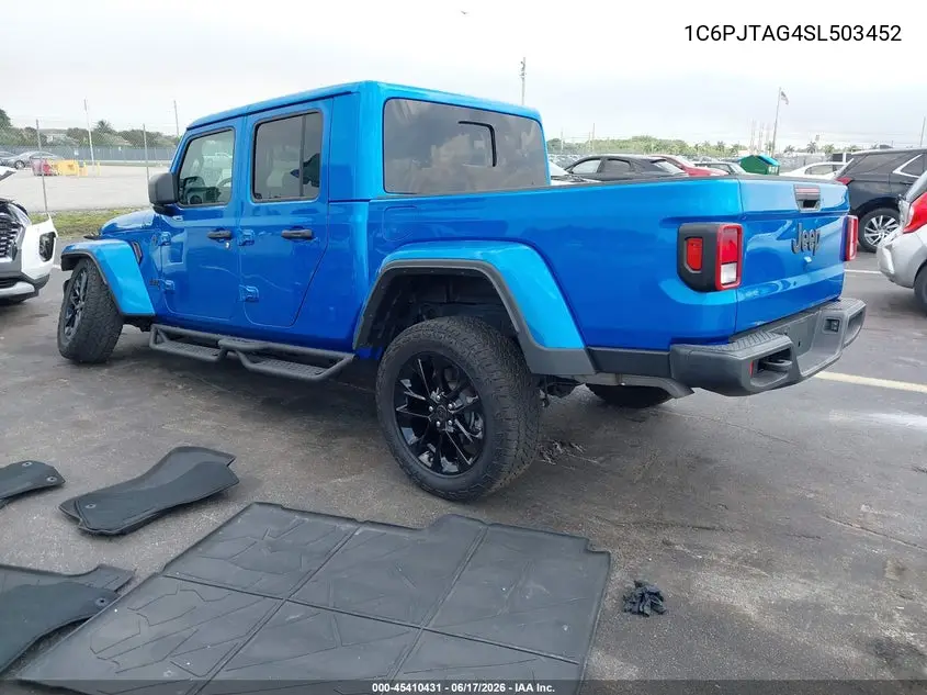 2025 Jeep Gladiator Nighthawk VIN: 1C6PJTAG4SL503452 Lot: 45410431