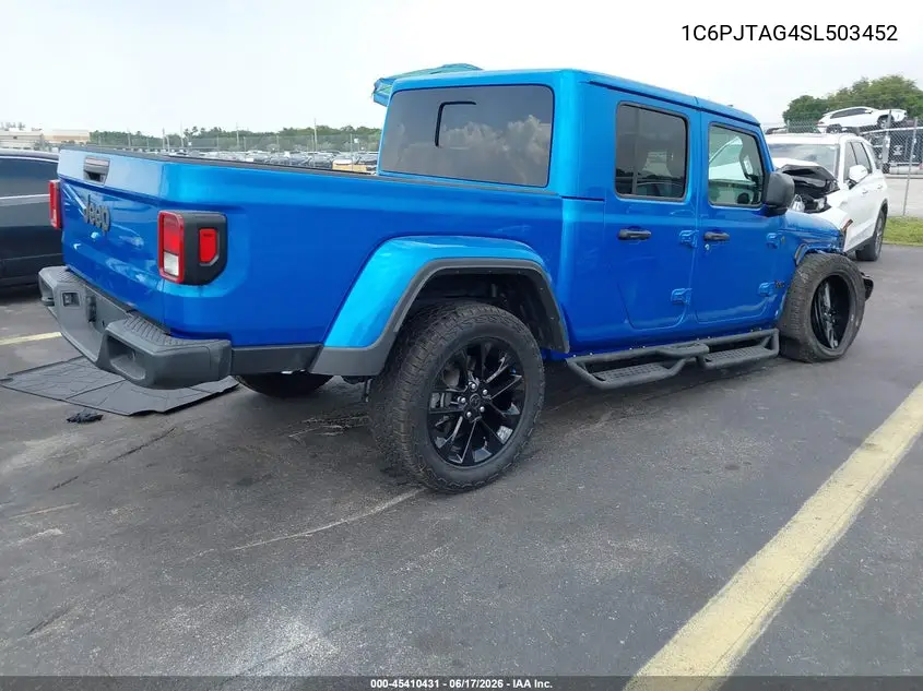 2025 Jeep Gladiator Nighthawk VIN: 1C6PJTAG4SL503452 Lot: 45410431