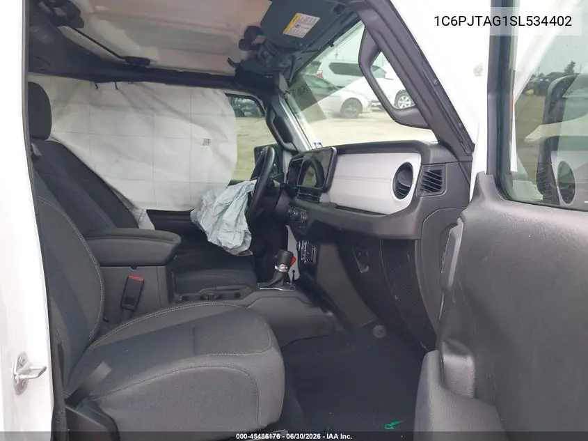 2025 Jeep Gladiator Sport VIN: 1C6PJTAG1SL534402 Lot: 45486176