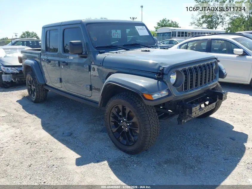 2025 Jeep Gladiator Nighthawk VIN: 1C6PJTAGXSL511734 Lot: 45488660