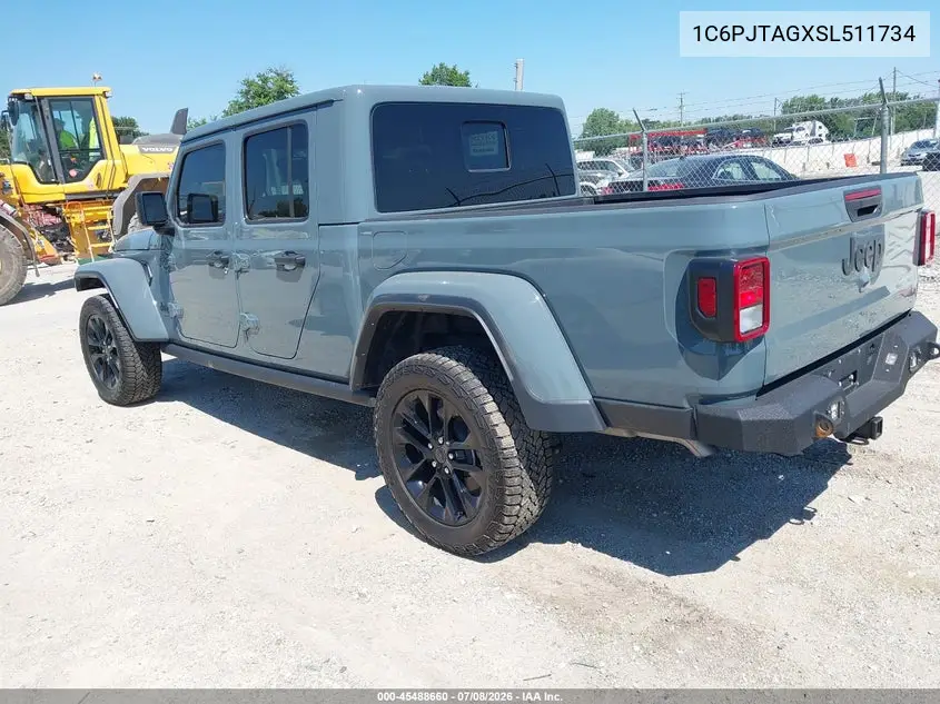 2025 Jeep Gladiator Nighthawk VIN: 1C6PJTAGXSL511734 Lot: 45488660