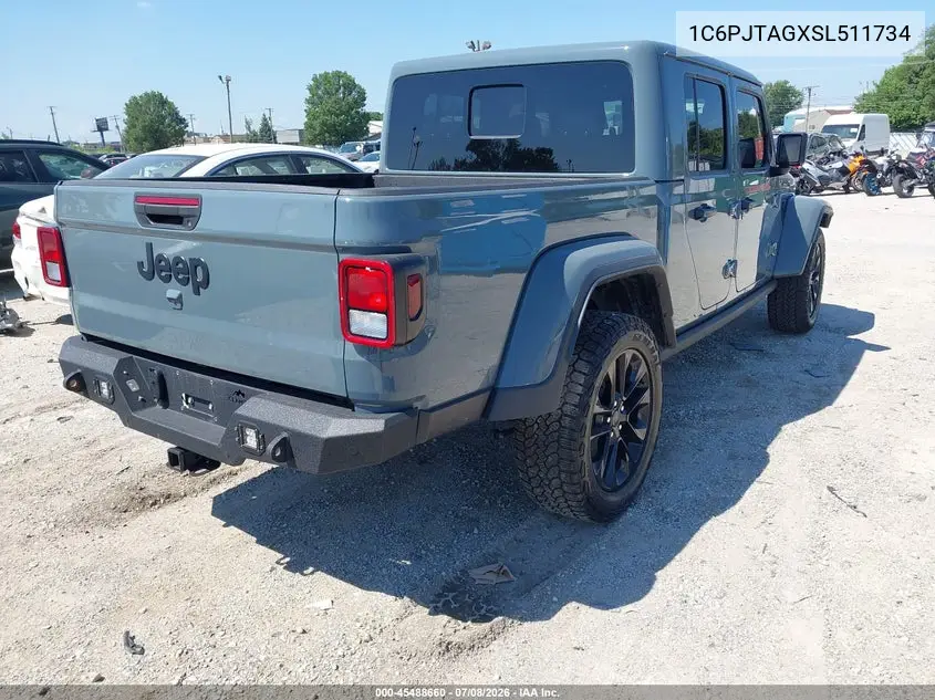 2025 Jeep Gladiator Nighthawk VIN: 1C6PJTAGXSL511734 Lot: 45488660