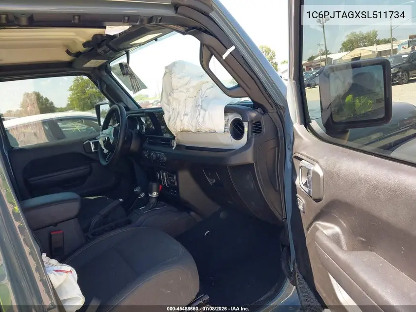 2025 Jeep Gladiator Nighthawk VIN: 1C6PJTAGXSL511734 Lot: 45488660