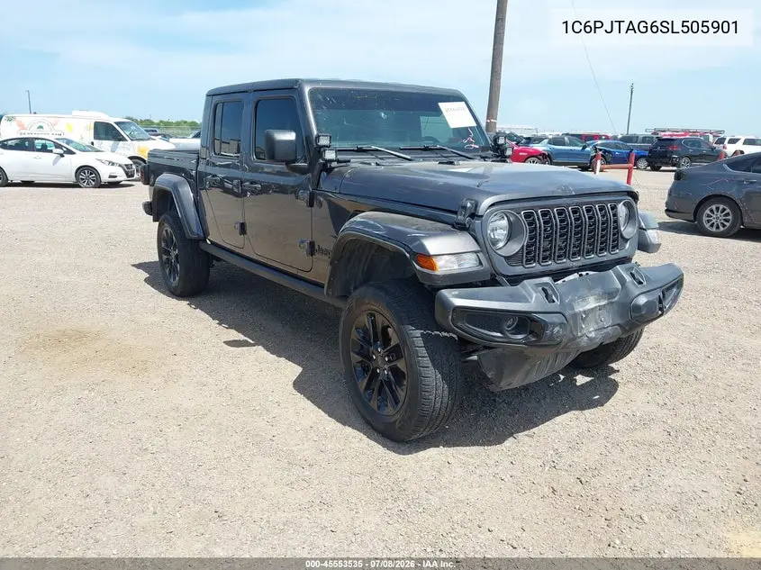 2025 Jeep Gladiator Nighthawk VIN: 1C6PJTAG6SL505901 Lot: 45553535