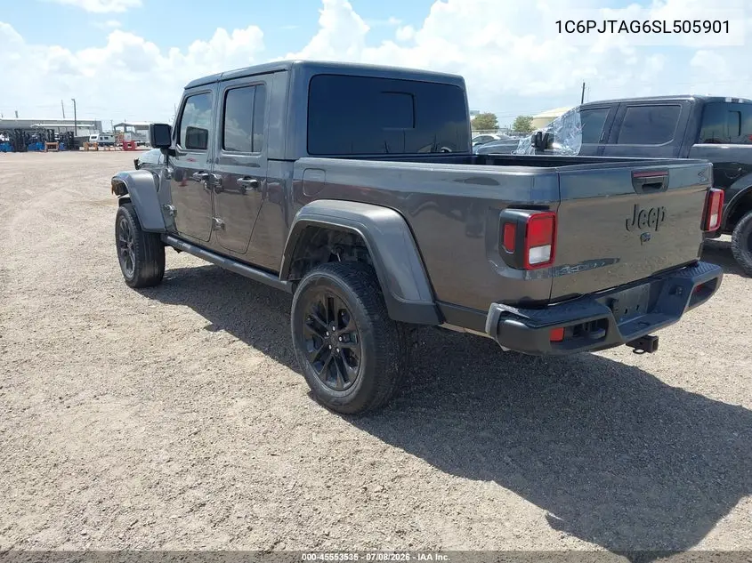 2025 Jeep Gladiator Nighthawk VIN: 1C6PJTAG6SL505901 Lot: 45553535