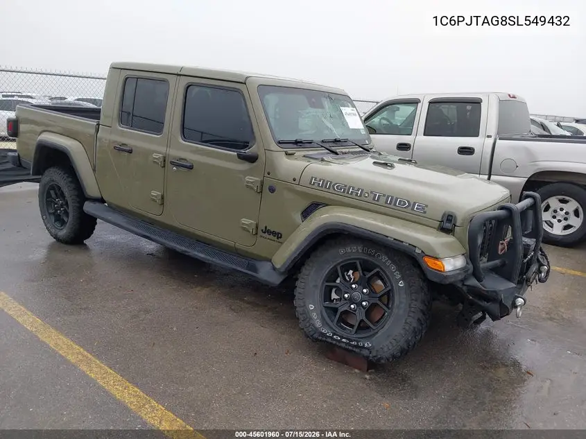2025 Jeep Gladiator High Tide VIN: 1C6PJTAG8SL549432 Lot: 45601960
