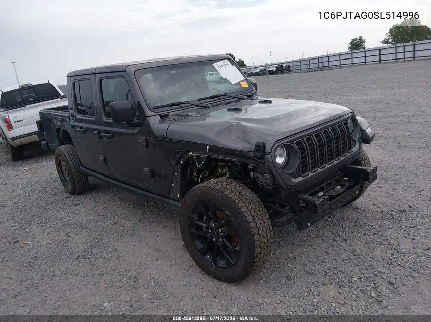 2025 Jeep Gladiator Nighthawk VIN: 1C6PJTAG0SL514996 Lot: 45613395