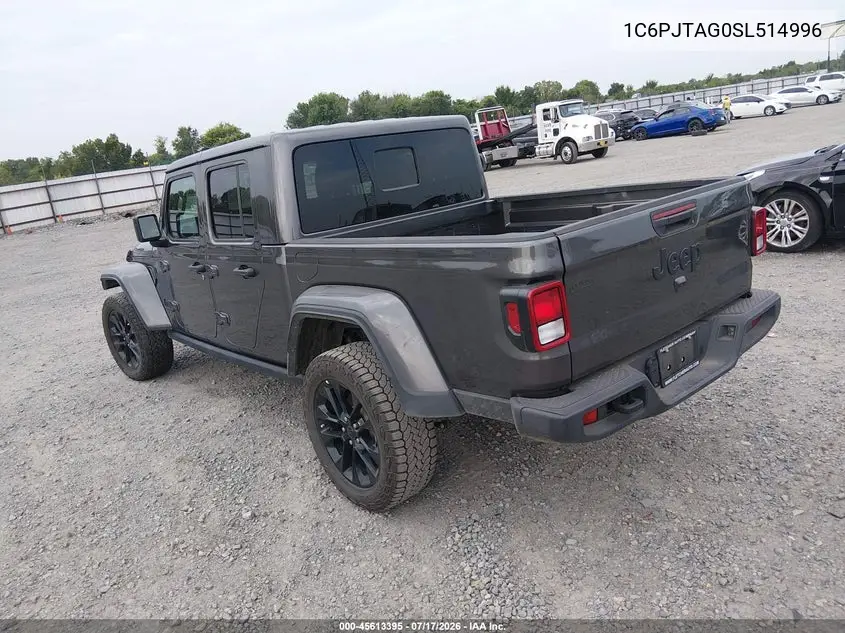 2025 Jeep Gladiator Nighthawk VIN: 1C6PJTAG0SL514996 Lot: 45613395