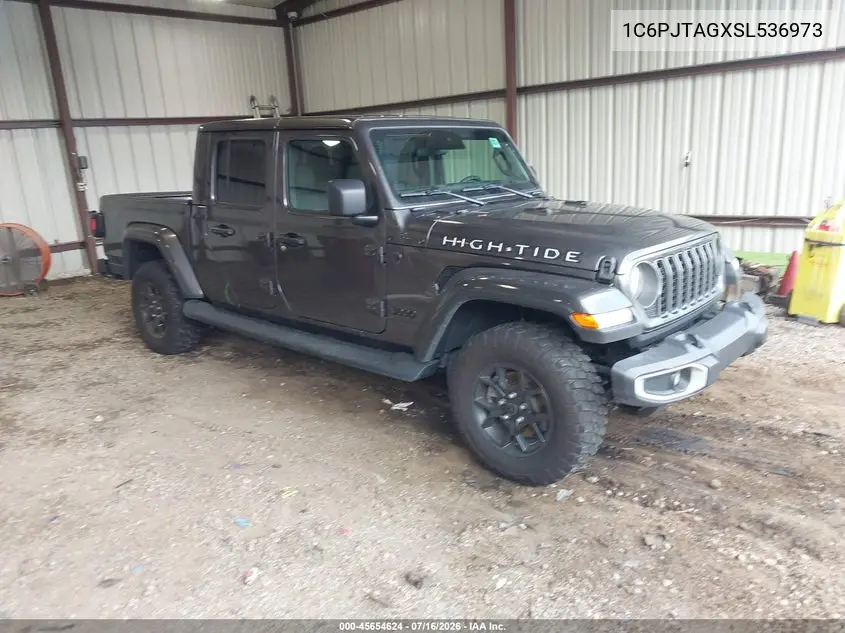 2025 Jeep Gladiator High Tide VIN: 1C6PJTAGXSL536973 Lot: 45654624