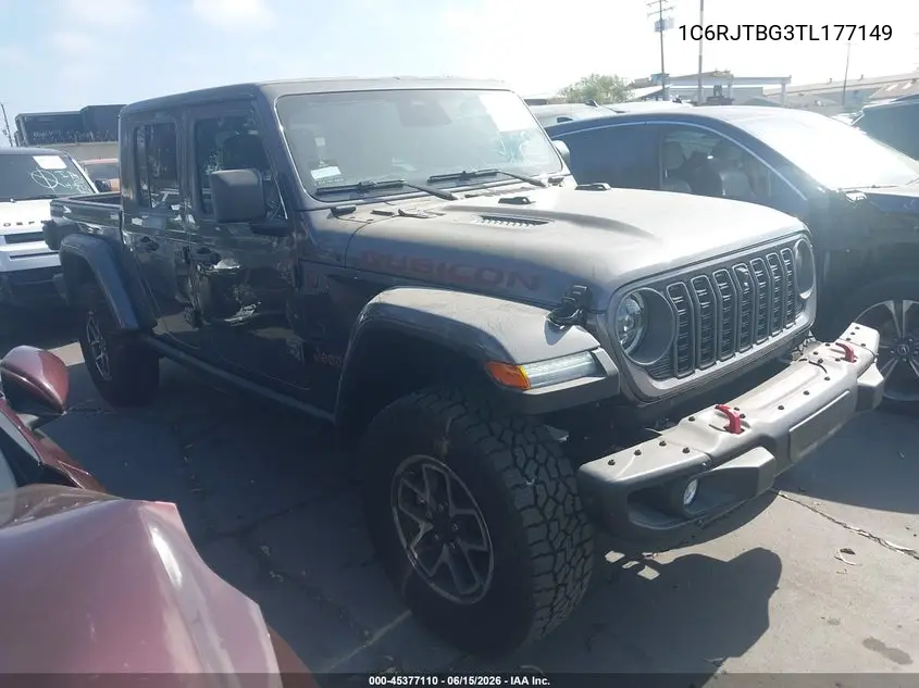 2026 Jeep Gladiator Rubicon X 4X4 VIN: 1C6RJTBG3TL177149 Lot: 45377110