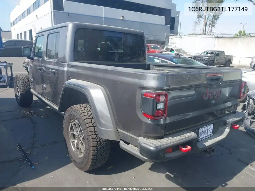 2026 Jeep Gladiator Rubicon X 4X4 VIN: 1C6RJTBG3TL177149 Lot: 45377110