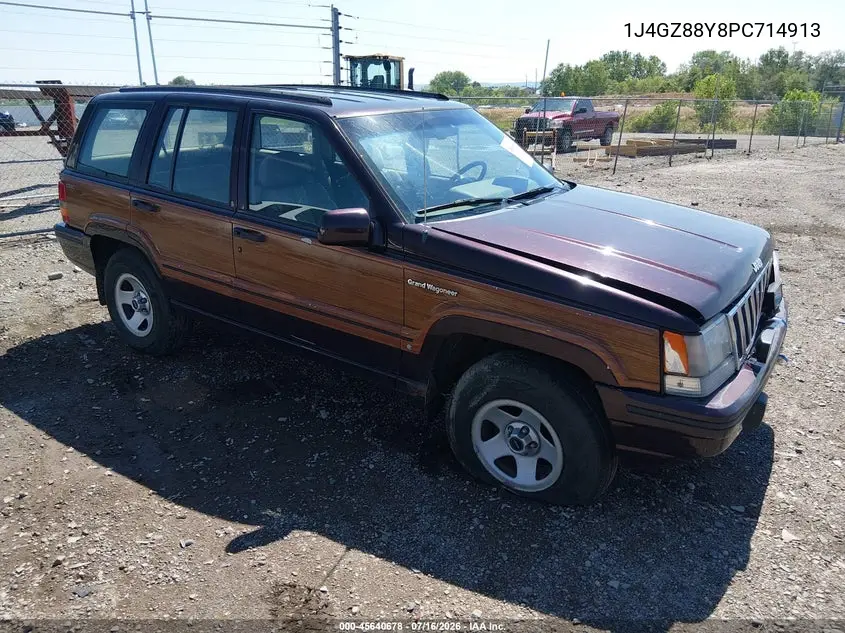 1993 Jeep Grand Cherokee Sport VIN: 1J4GZ88Y8PC714913 Lot: 45640678