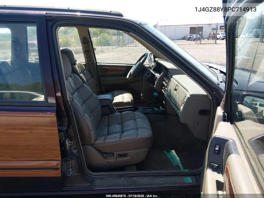 1993 Jeep Grand Cherokee Sport VIN: 1J4GZ88Y8PC714913 Lot: 45640678