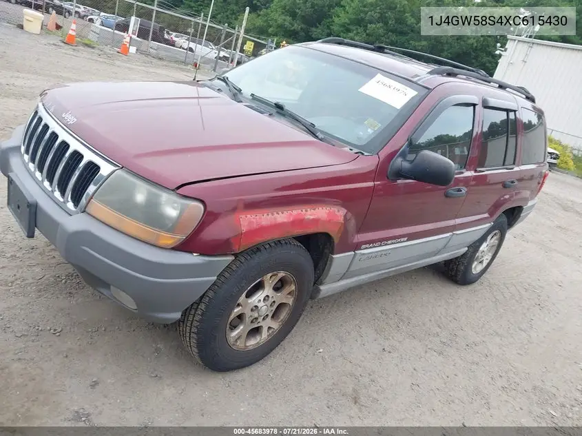 1999 Jeep Grand Cherokee Laredo VIN: 1J4GW58S4XC615430 Lot: 45683978