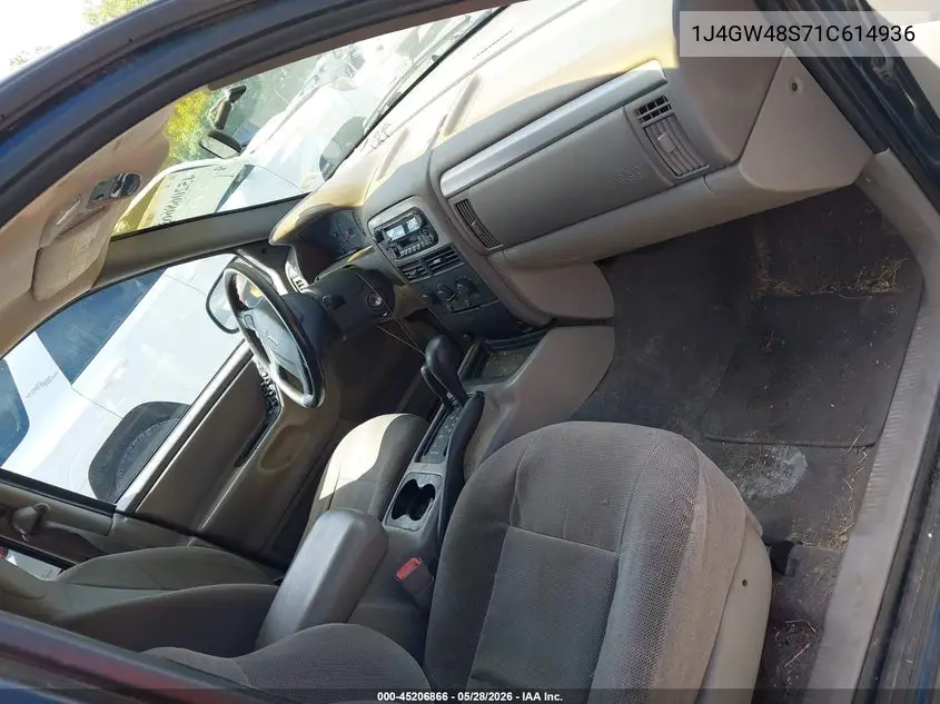 2001 Jeep Grand Cherokee Laredo VIN: 1J4GW48S71C614936 Lot: 45206866