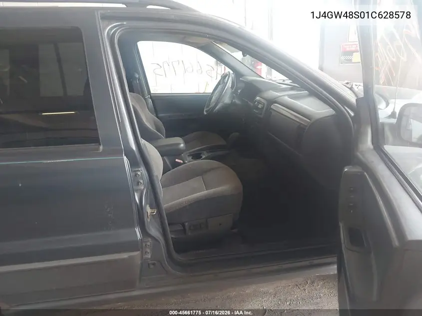 2001 Jeep Grand Cherokee Laredo VIN: 1J4GW48S01C628578 Lot: 45661775