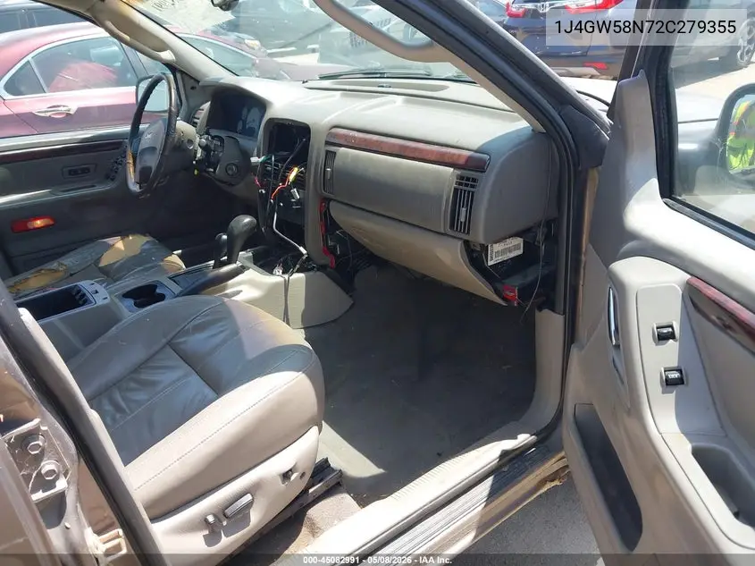 2002 Jeep Grand Cherokee Limited VIN: 1J4GW58N72C279355 Lot: 45082991